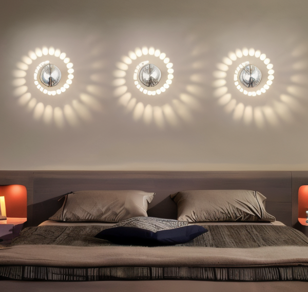 Avtoit | LuminBlast LED Wall Light – Colourful Spiral Cylinder Wall Lamp for Modern Indoor Lighting