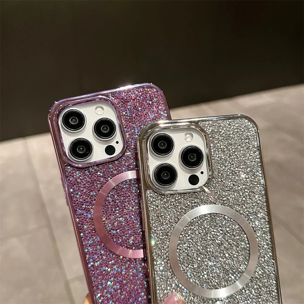Avtoit | Bling Glitter Magnetic Case for iPhone