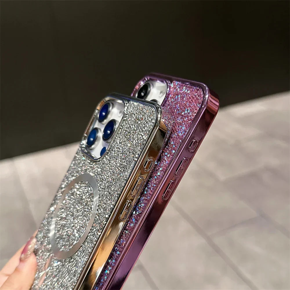 Avtoit | Bling Glitter Magnetic Case for iPhone