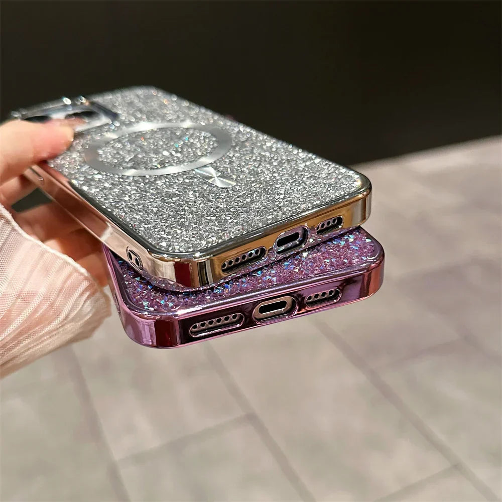 Avtoit | Bling Glitter Magnetic Case for iPhone