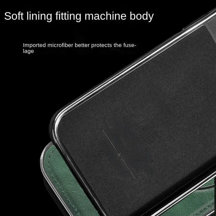 Avtoit | Luxury Leather Invisible Stand iPhone Case