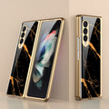 Avtoit | Luxurious Coating Tempered Glass Case for Samsung Galaxy Z Fold 3 5G