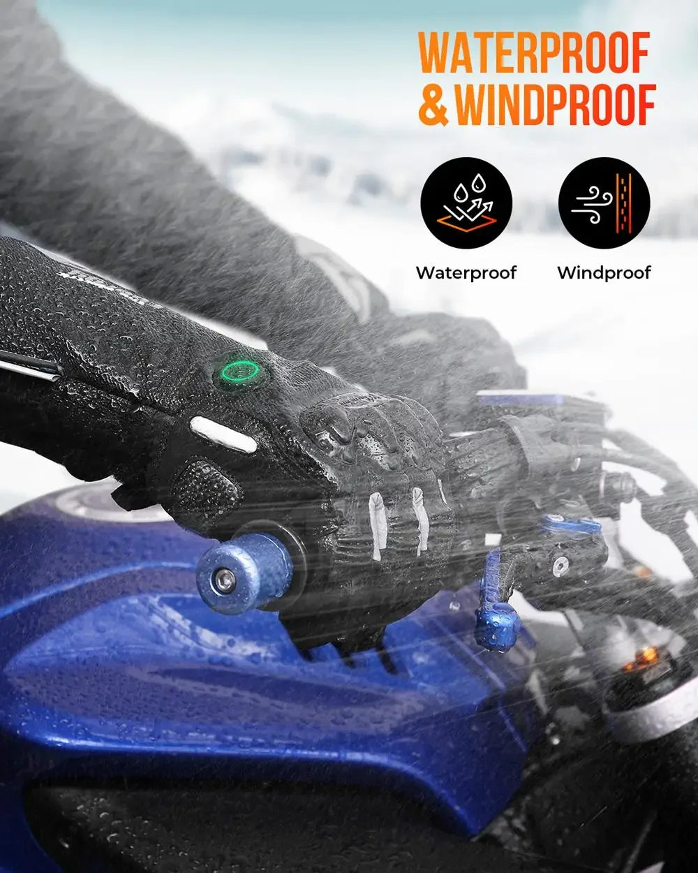 Avtoit | Thermal Heated Gloves | Waterproof Rechargeable Winter Gloves