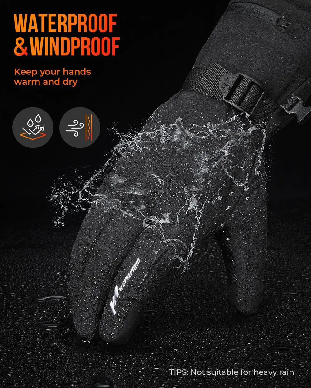 Avtoit | Thermal Heated Gloves | Waterproof Rechargeable Winter Gloves