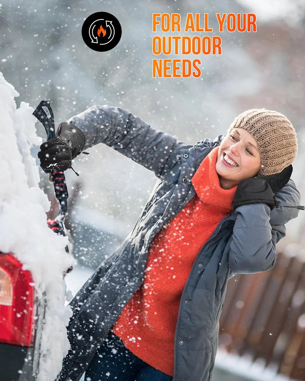Avtoit | Thermal Heated Gloves | Waterproof Rechargeable Winter Gloves