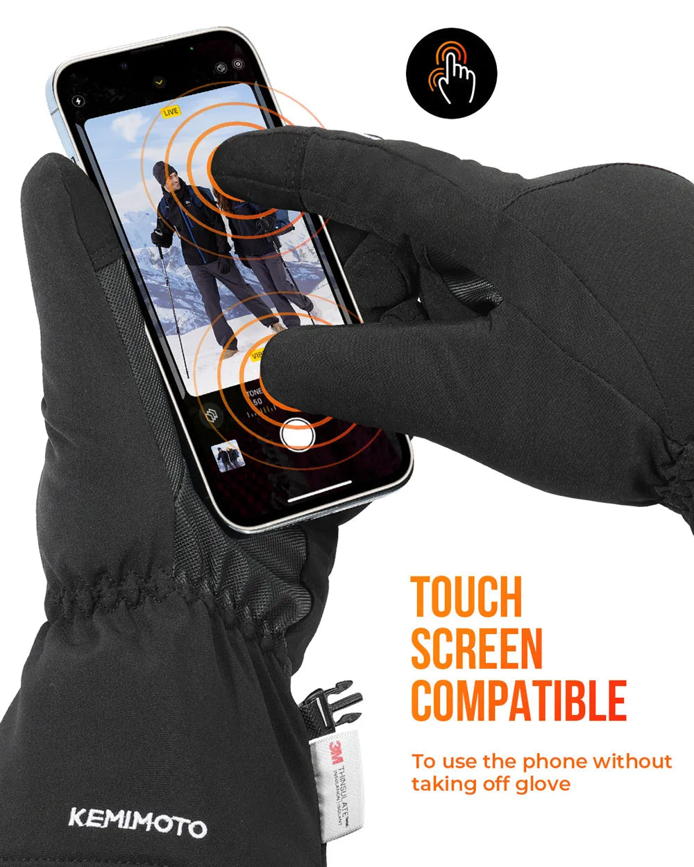 Avtoit | Thermal Heated Gloves | Waterproof Rechargeable Winter Gloves