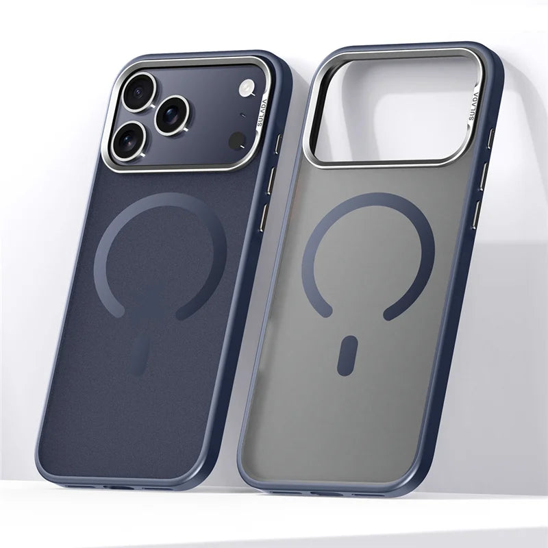 Avtoit | Ultra-thin matte MagSafe case with metal edge finish