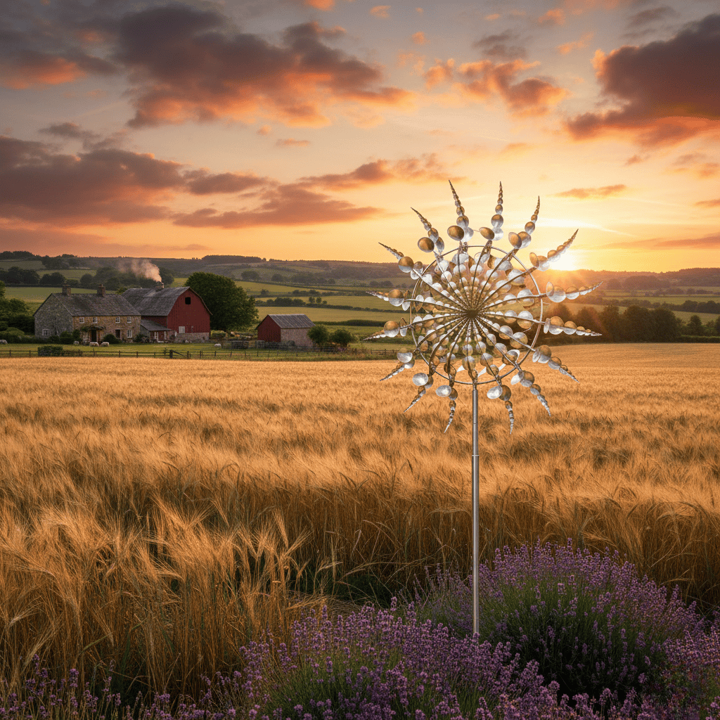 Avtoit | Artistic Metal Wind Spinner with Gentle Rotation