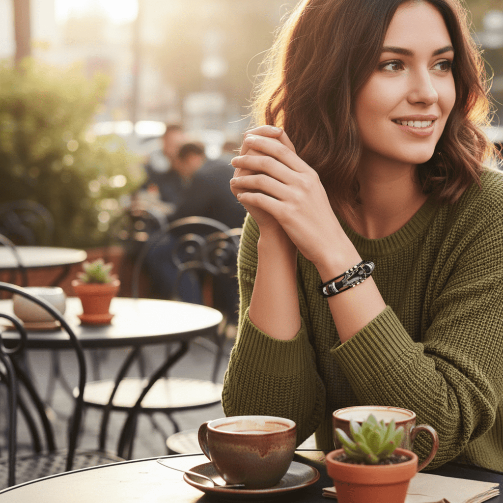 Avtoit | Music-inspired leather bracelet
