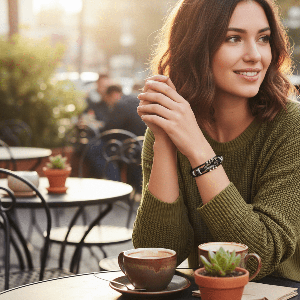Avtoit | Music-inspired leather bracelet
