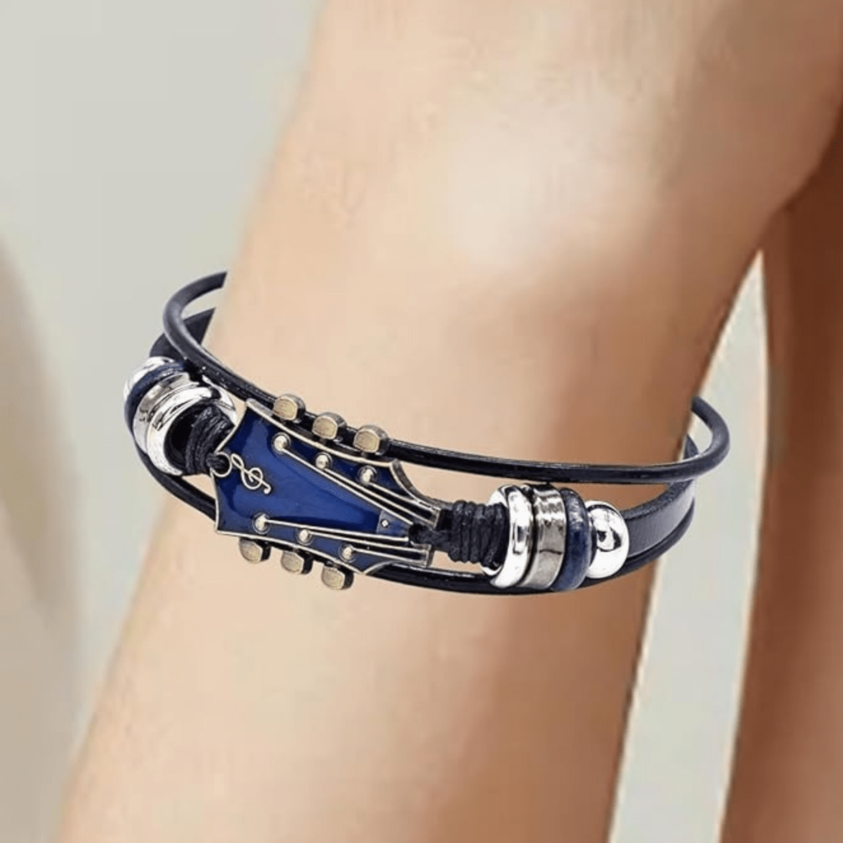 Avtoit | Music-inspired leather bracelet