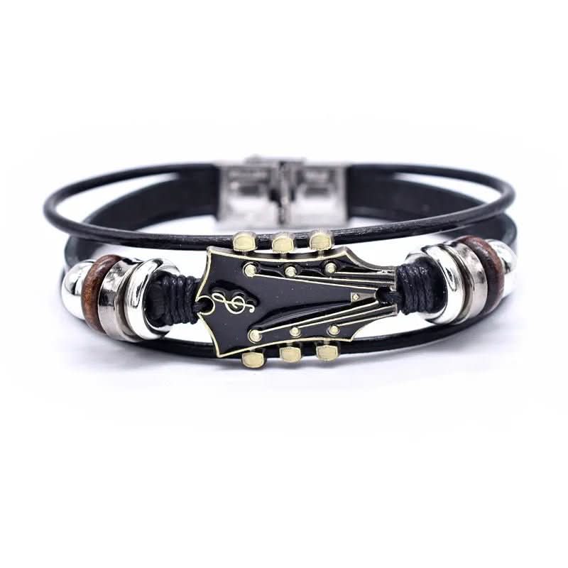 Avtoit | Music-inspired leather bracelet
