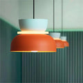 Avtoit | Nordic Color Block Pendant Light Fixture - Modern Hanging Lamp for Kitchen & Dining Room