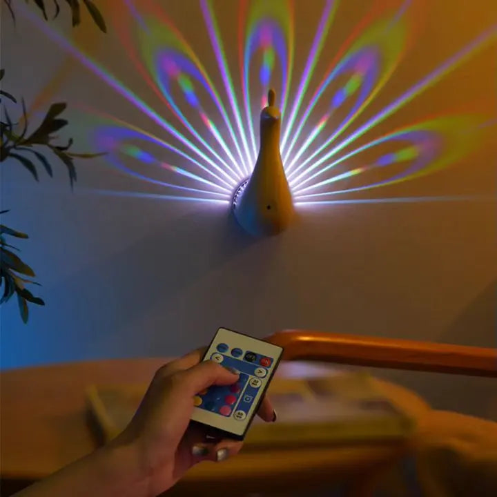 Avtoit | Magical Peacock Projection Lamp