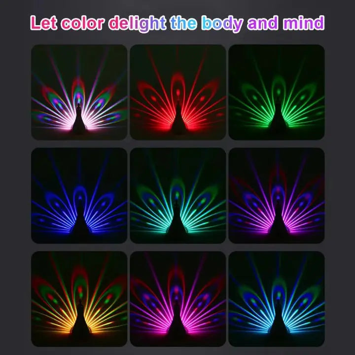 Avtoit | Magical Peacock Projection Lamp