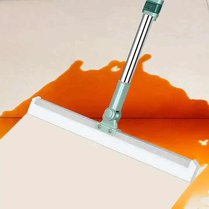 Avtoit | Magical Floor Mop – 2-in-1 Silicone Broom with 180° Redatable Head