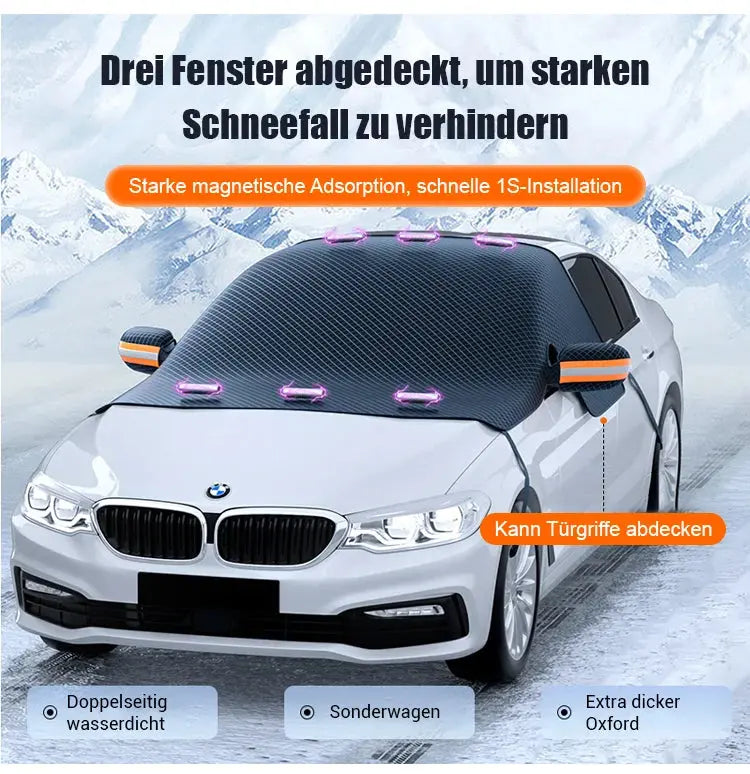 Avtoit | Magnetic Car Snow Cover – Year-Round PRedection, Easy to Install