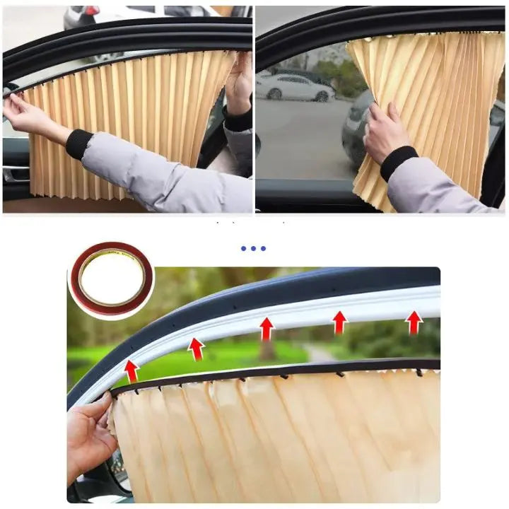 Avtoit | Magnetic Car Sunshade Film – Visibility & Heat PRedection