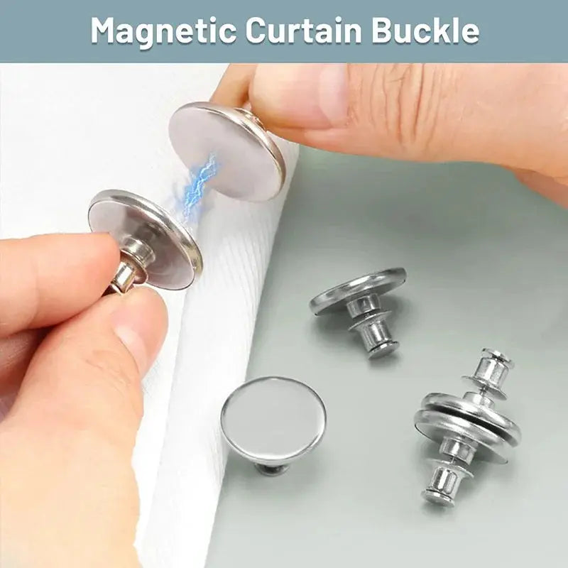 Avtoit | Magnetic Curtain Clips — Light Blocking Alloy Clips