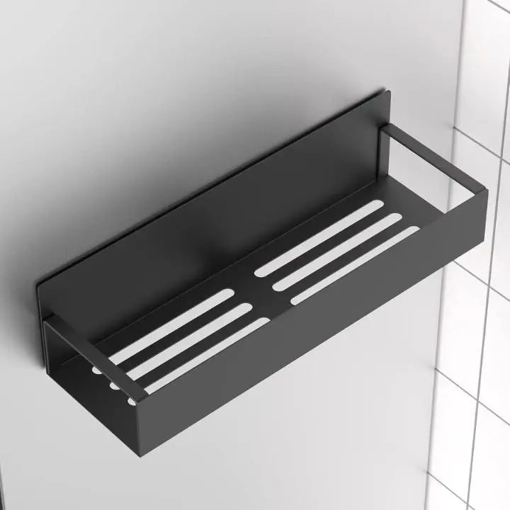 Magnetic Spice Storage Shelf for Refrigerator or Metal Surfaces, No Assembly