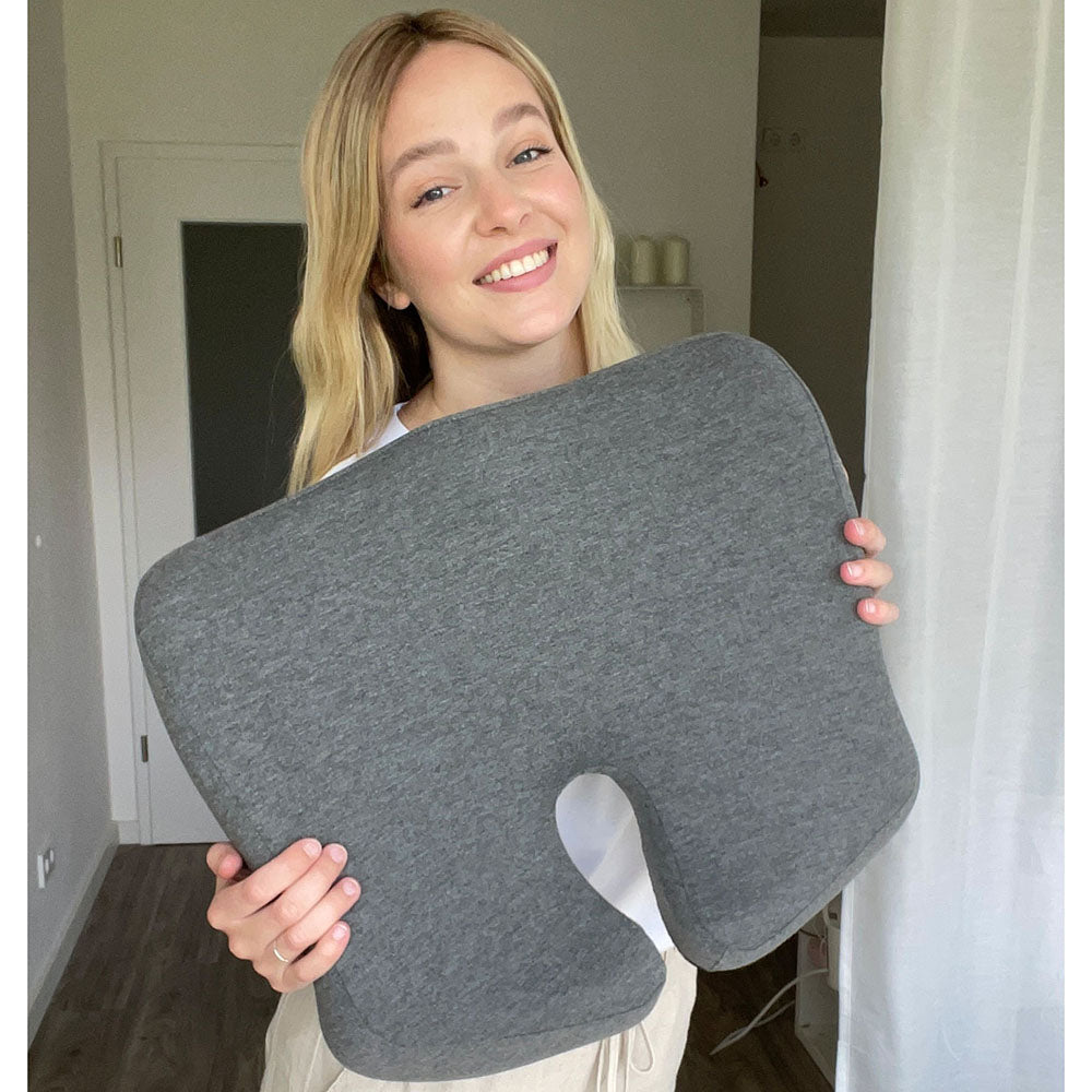 Avtoit | Orthopedic Seat Cushion Set | Pain Relief for Tailbone & Lumbar Support for Office, Car & Home Use