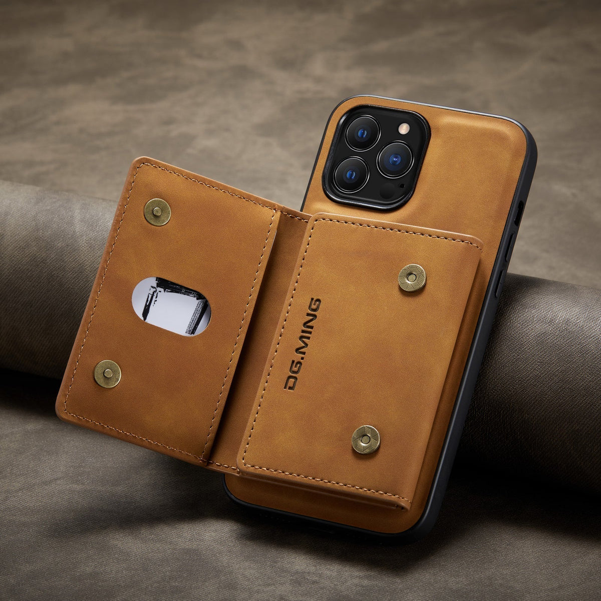 Avtoit | 2 in 1 detachable leather wallet case for iPhone