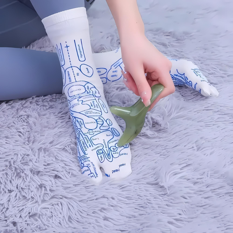 Avtoit | Therapeutic Massage Socks | Acupressure Design for Instant Pain Relief & Relaxation at Home