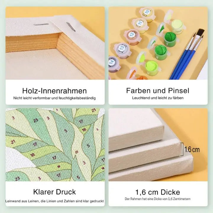 Avtoit | Paint by Numbers Mini Set – 6 Designs for Creative Relaxation