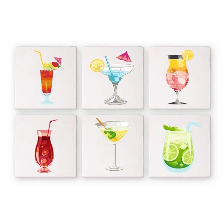 Avtoit | Paint by Numbers Mini Set – 6 Designs for Creative Relaxation