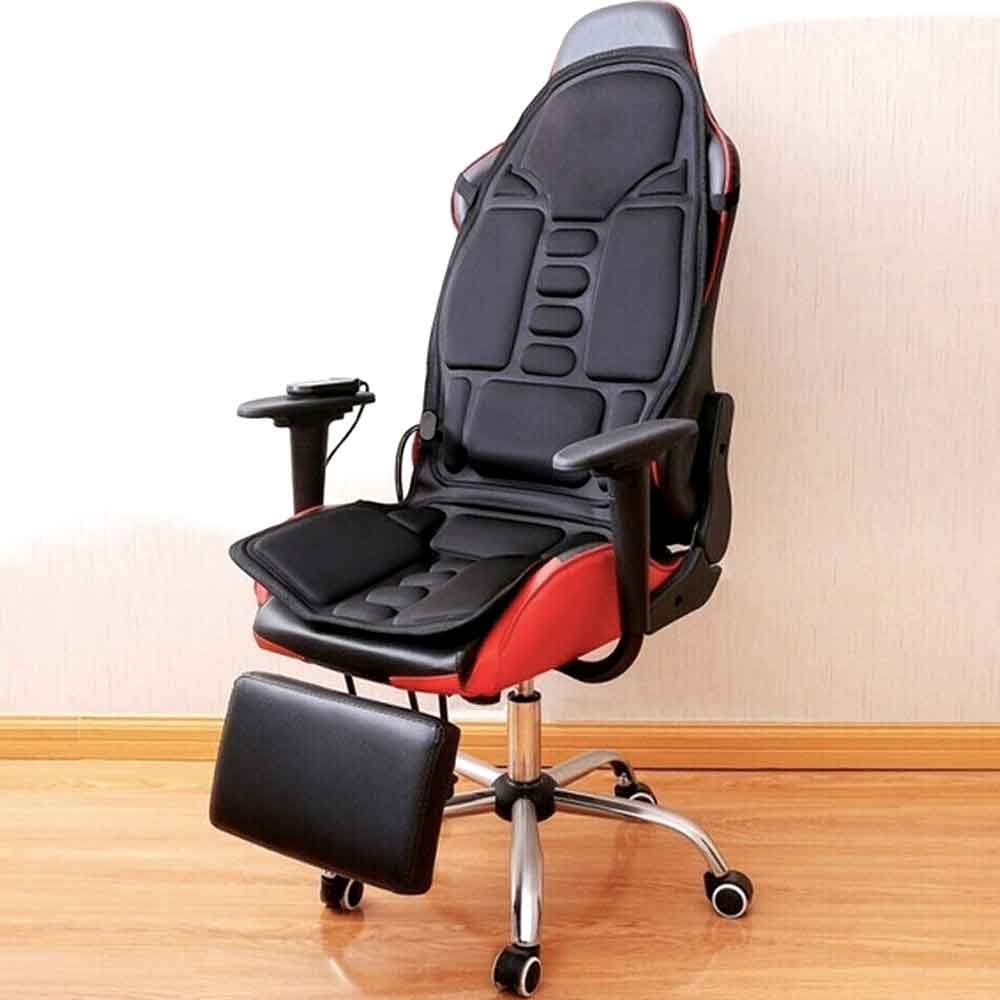 Avtoit | Fashion massage chair pad with heated neck pillow for car and home