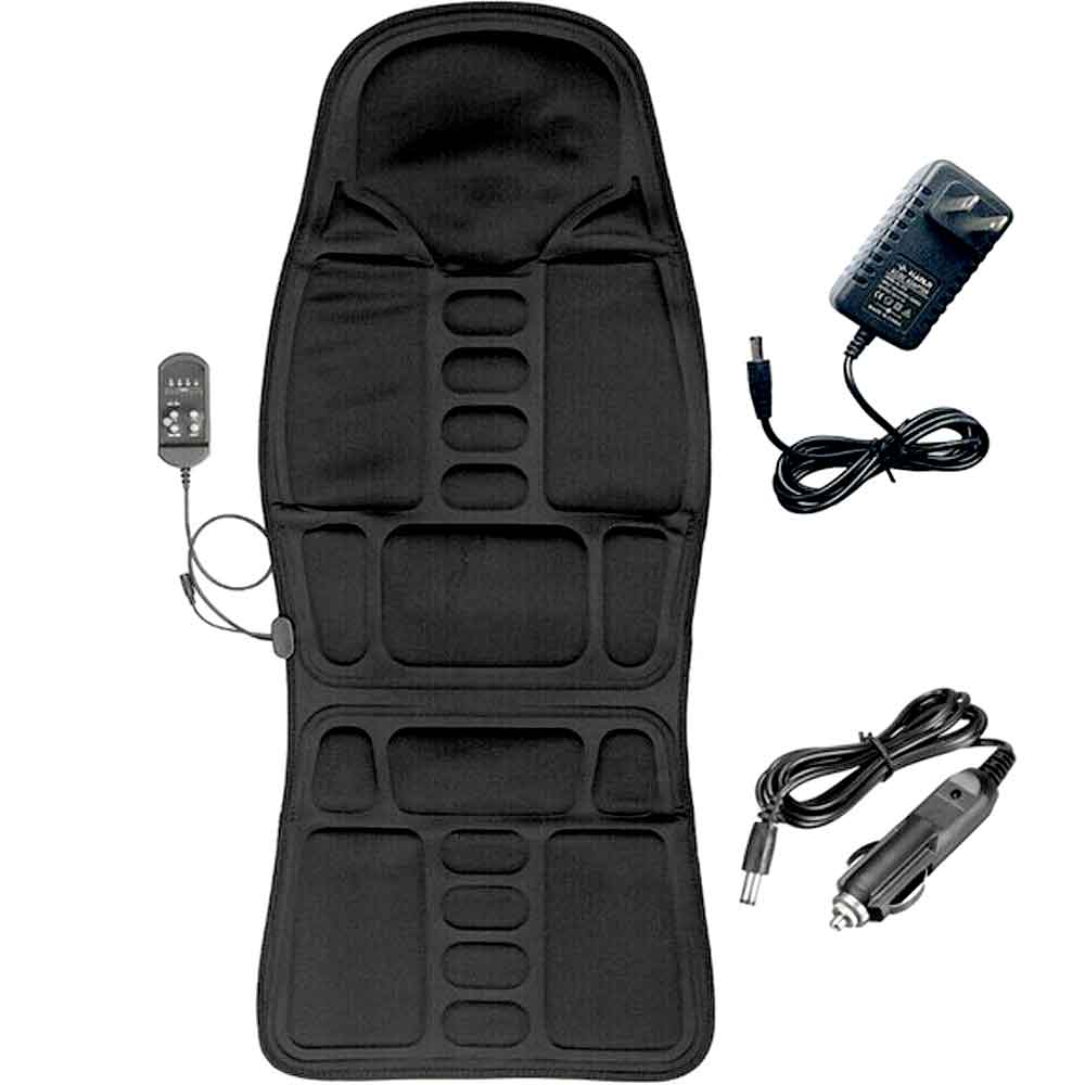 Avtoit | Fashion massage chair pad with heated neck pillow for car and home