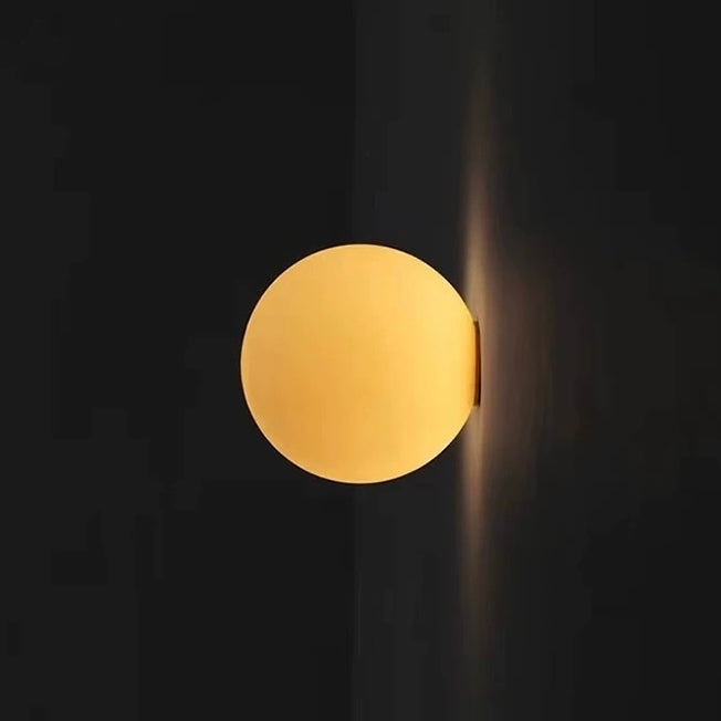 Avtoit | Frosted Glass Wall Lamp | Modern LED Wall Light Indoor