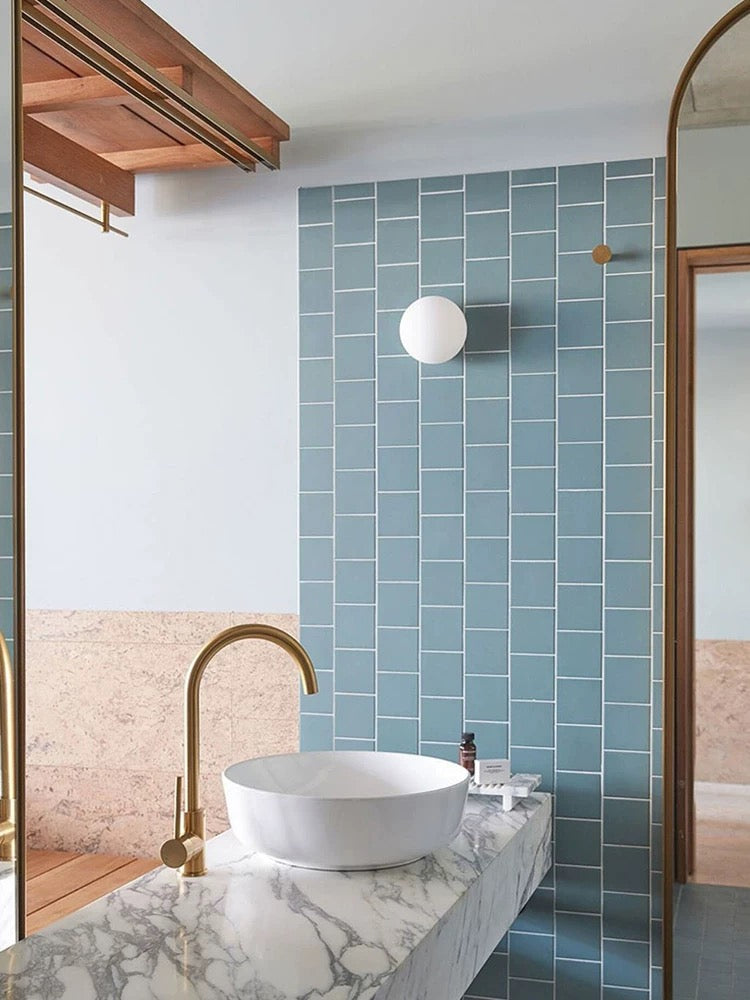Avtoit | Frosted Glass Wall Lamp | Modern LED Wall Light Indoor
