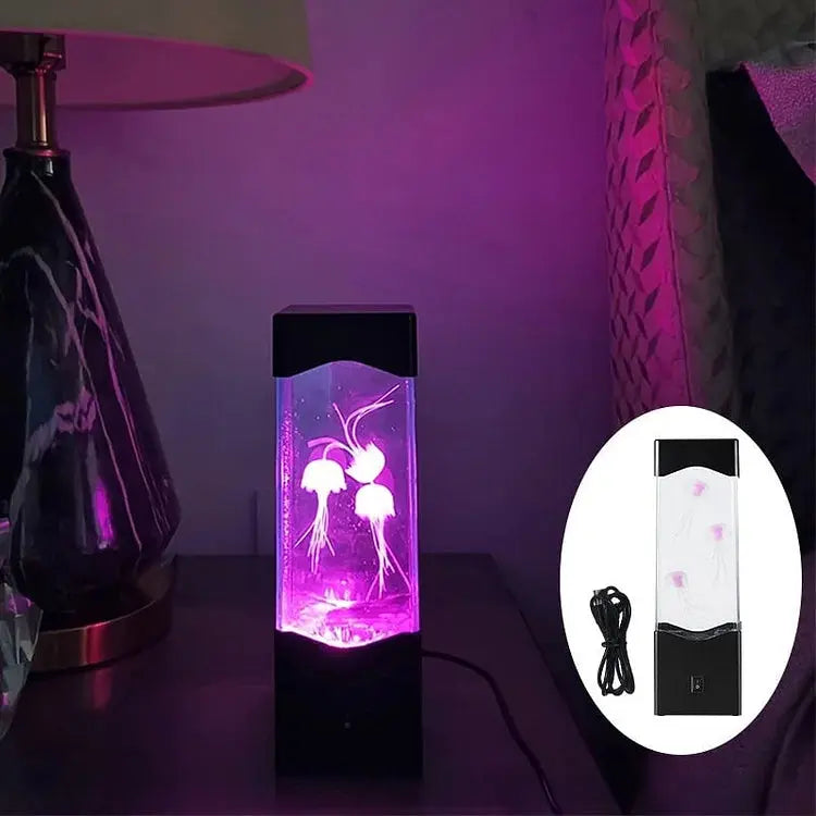 Avtoit | Multicolored Jellyfish Lamp – Soothing LED Mood Lighting