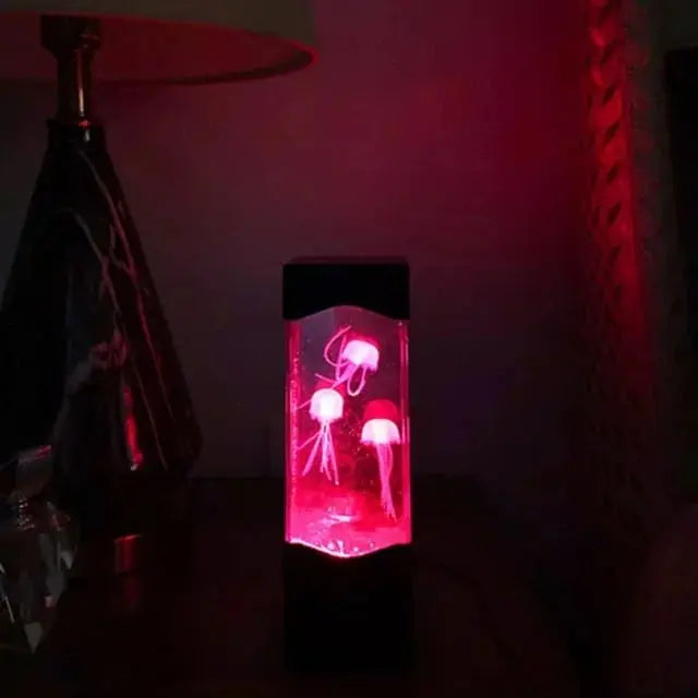 Avtoit | Multicolored Jellyfish Lamp – Soothing LED Mood Lighting