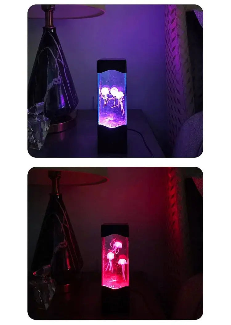 Avtoit | Multicolored Jellyfish Lamp – Soothing LED Mood Lighting