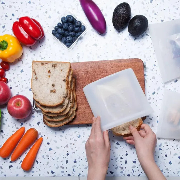 Avtoit | Reusable Silicone Storage Bags (3 Pieces)