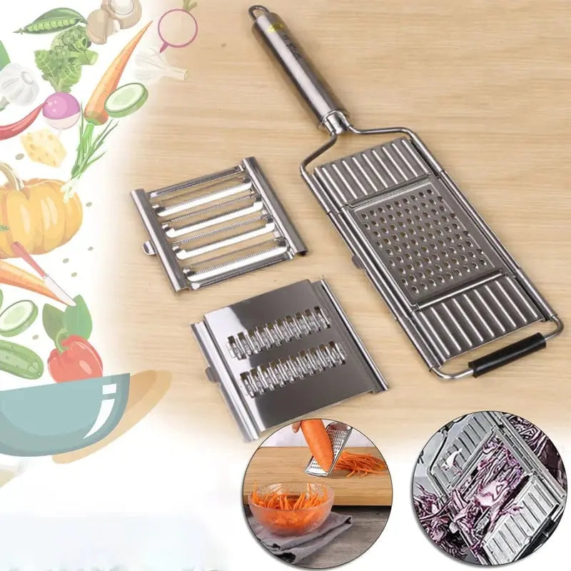 Avtoit | Multi-purpose vegetable slicer with interchangeable blades – Cut quickly & evenly