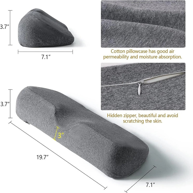 Avtoit | Memory Foam Neck Support Pillow | Ergonomic Neck Pillow