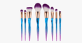 Avtoit | 8-piece rainbow mermaid brush set – Get ready for any occasion with a flawless look