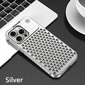 Avtoit | Breathable Perfume Aluminum alloy Heat Dissipation Phone Case For iPhone 12 13 14 15 Pro Max Plus Detachable Cover