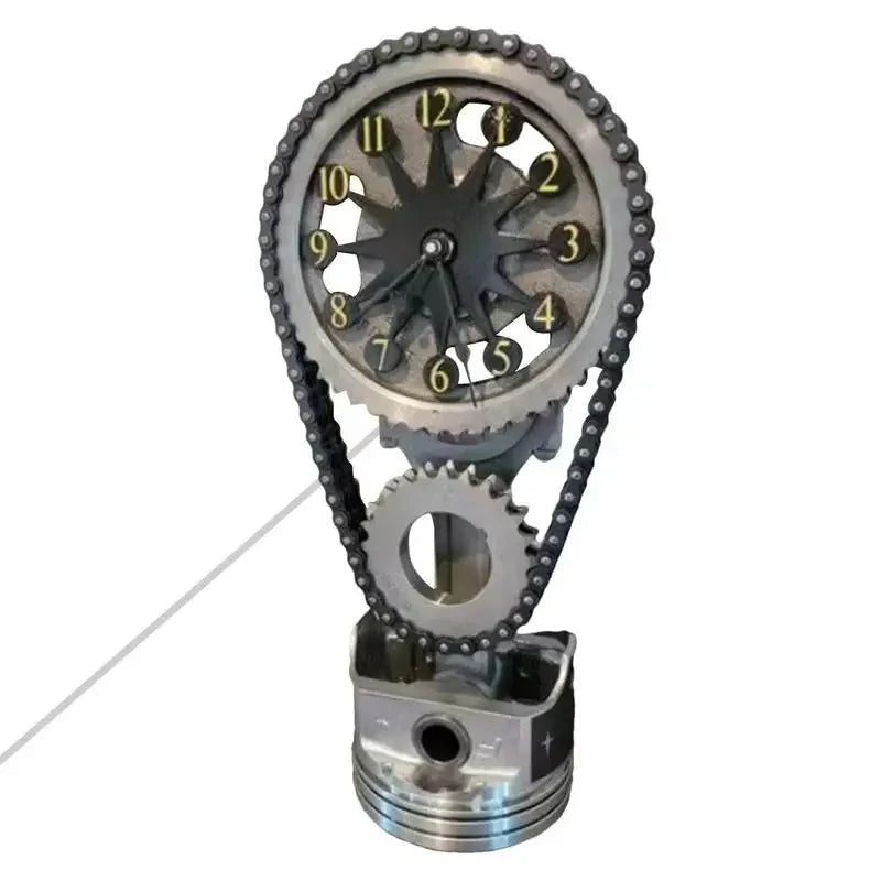 Avtoit | Watch chain with movement - Silent rotating table clock