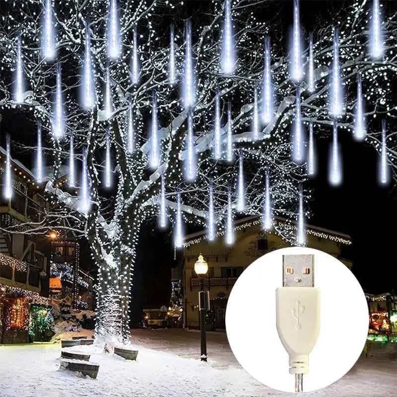 Avtoit | Meteor shower LED string lights | Outdoor Christmas lighting