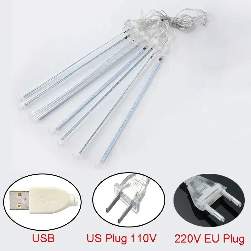 Avtoit | Meteor shower LED string lights | Outdoor Christmas lighting