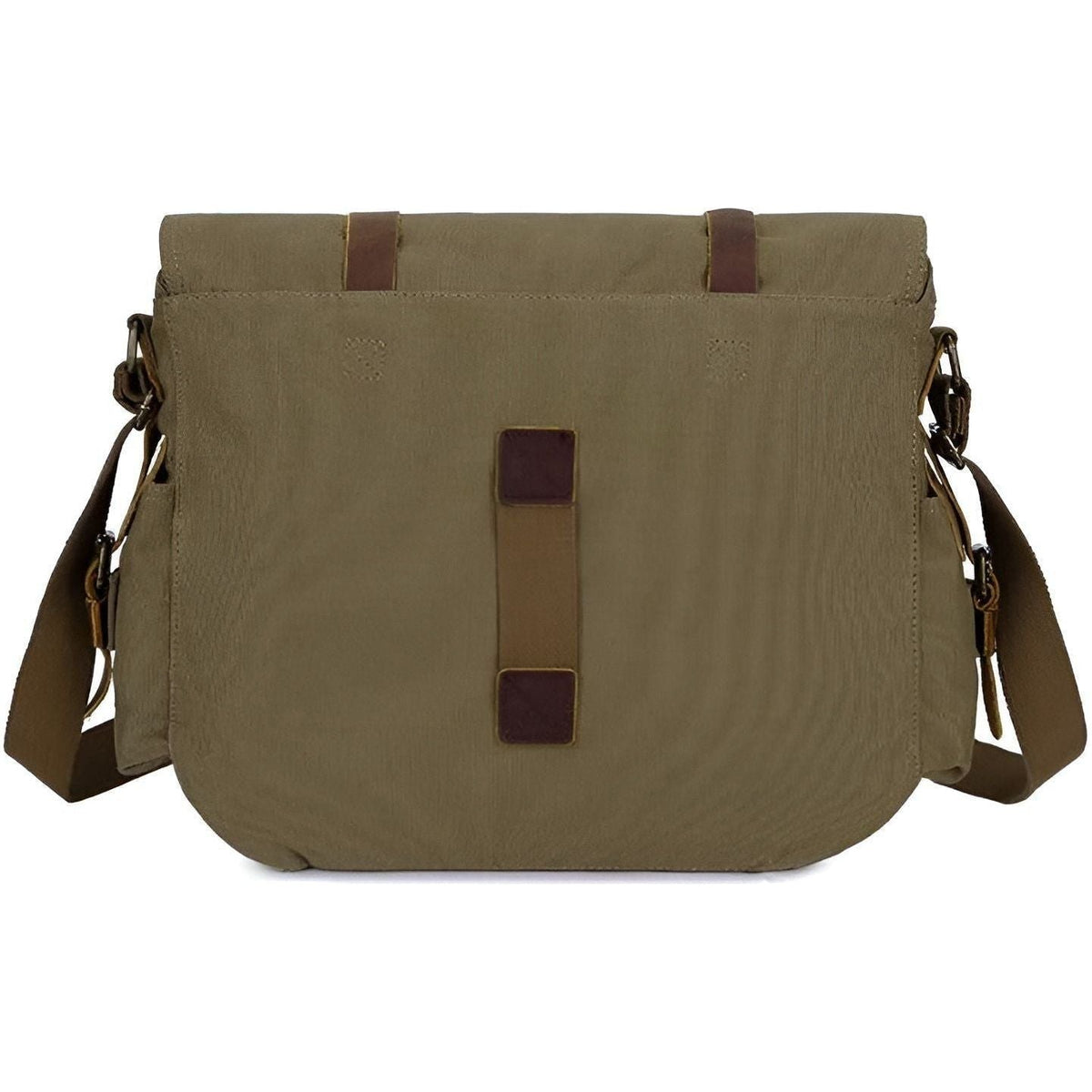 Avtoit | Michael Bag – Vintage Canvas Messenger Bag for Men with Leather Accents