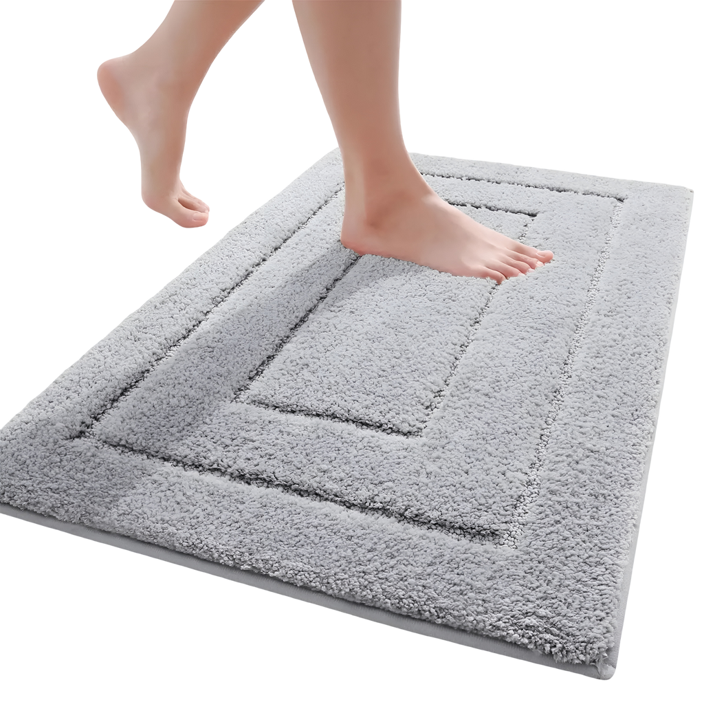 Avtoit | Microfiber Bath Mat | Non-Slip & Washable for Bathroom