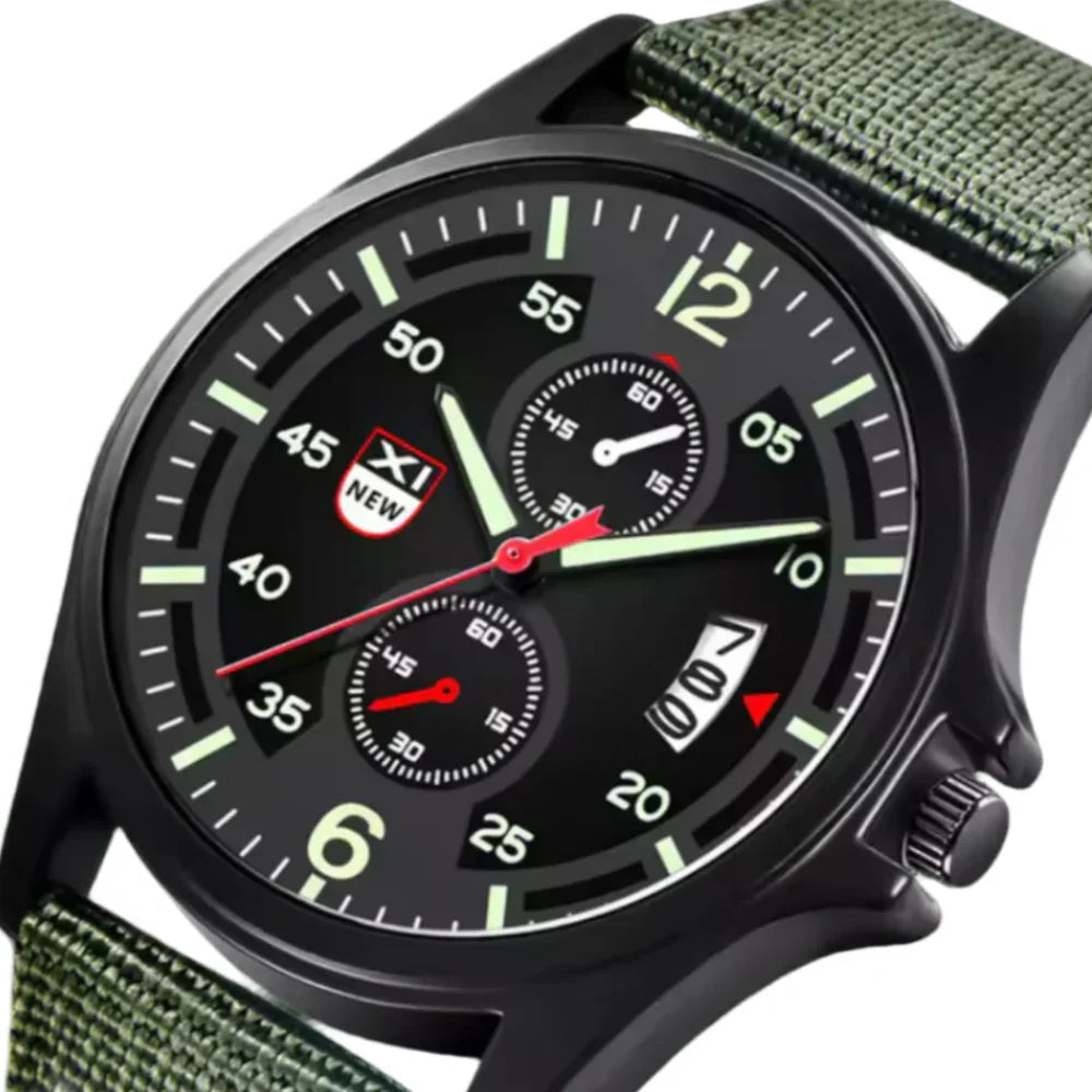 Avtoit | Military Quartz Watch – Lightweight Tactical Nylon Strap Watch for Men