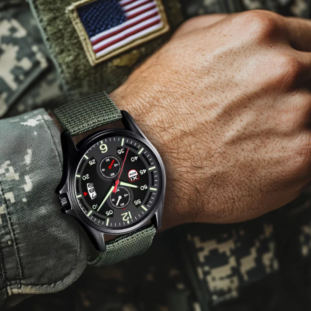 Avtoit | Military Quartz Watch – Lightweight Tactical Nylon Strap Watch for Men