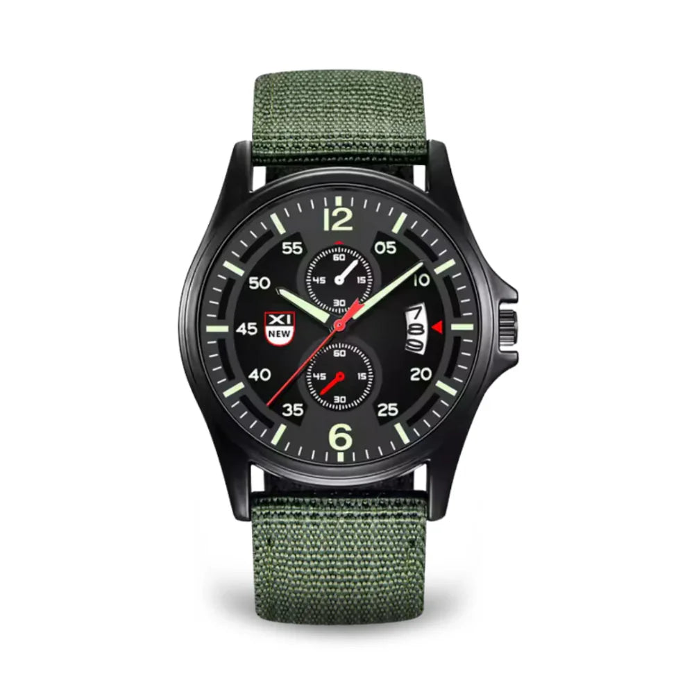 Avtoit | Military Quartz Watch – Lightweight Tactical Nylon Strap Watch for Men