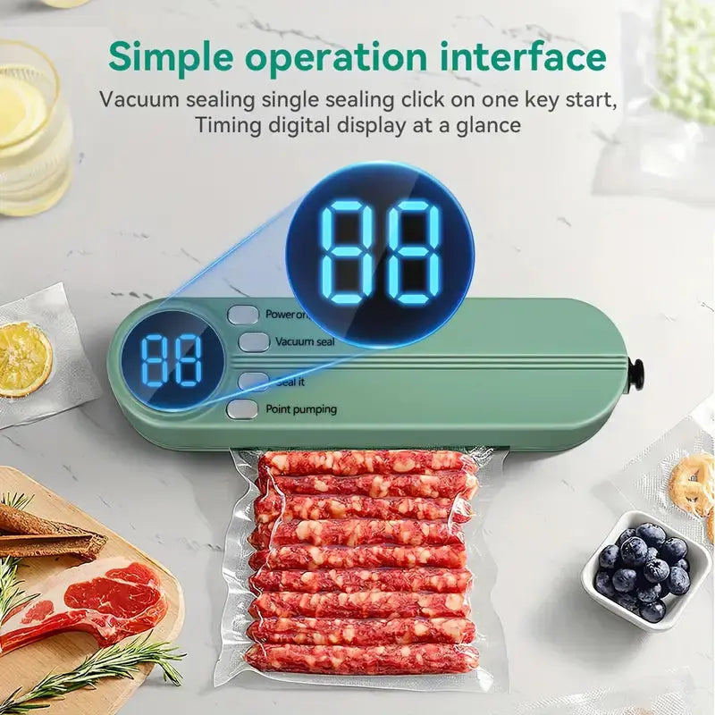 Avtoit | Mini Cordless Vacuum Sealer – Fresh Food in No Time
